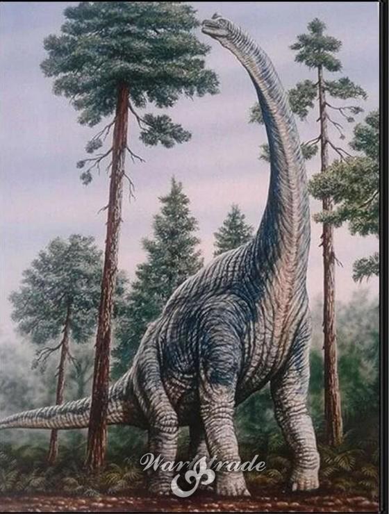 Diamantové  malování Brontosaurus