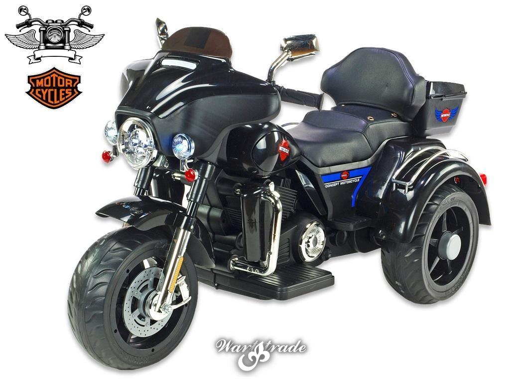 Motorka Big chopper Motorcycle, černá