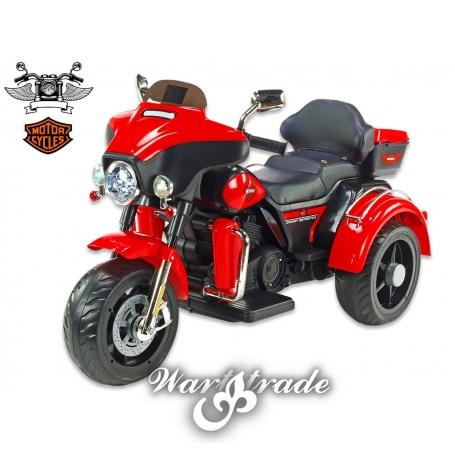 Motorka Big chopper Motorcycle, červený