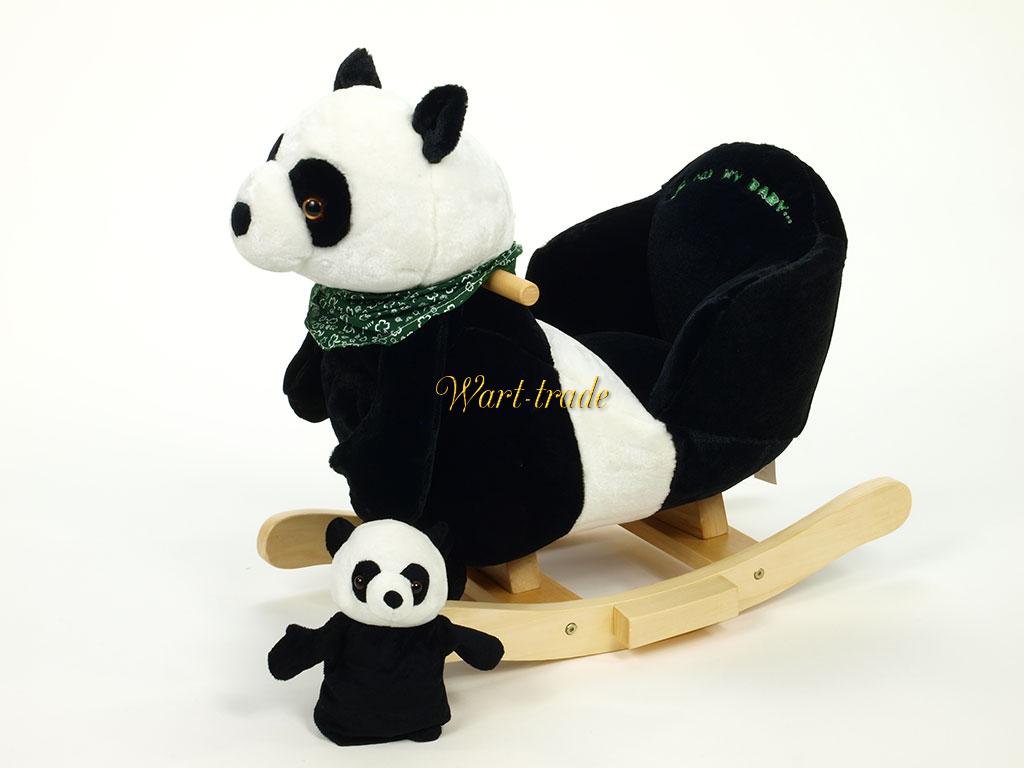 Houpací panda s maňáskem
