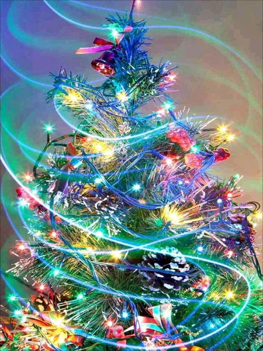 5D DIAMANTOVÉ MALOVÁNÍ PODLE ČÍSEL- vánoční stromek