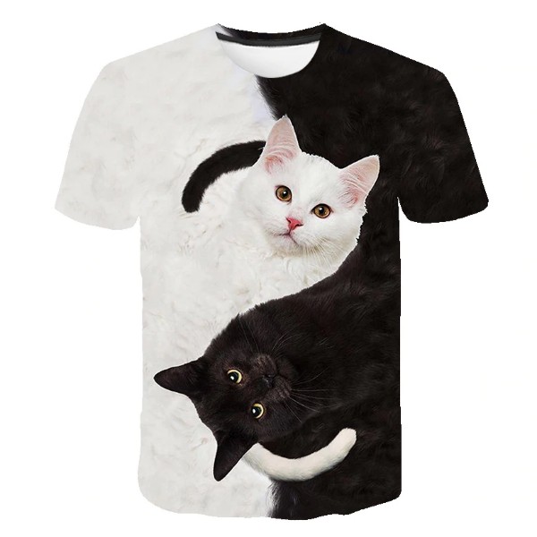 Tričko dvě kočky