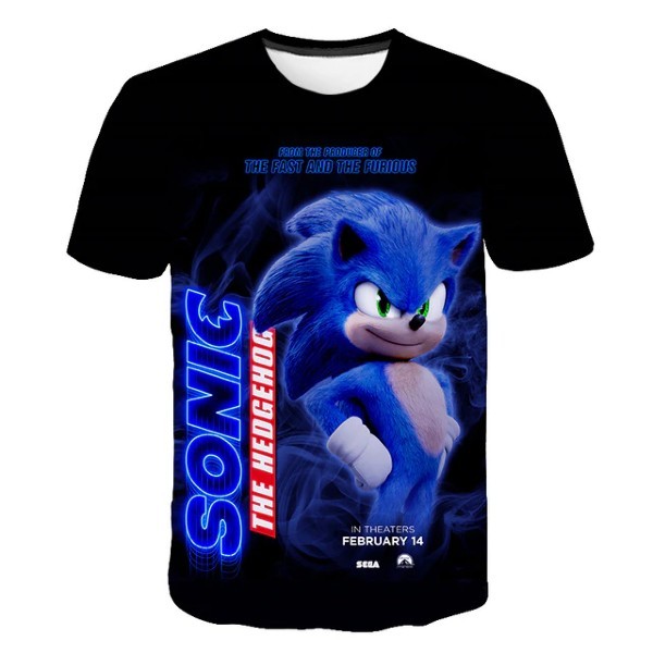 3D tričko Sonic 115-120