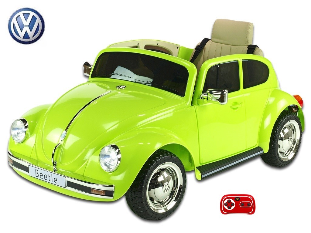 Volkswagen Beetle oldtimer s 2,4G, zelený lakovaný