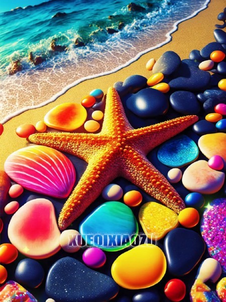 Diamantové  malování přímořská  fantazie 46