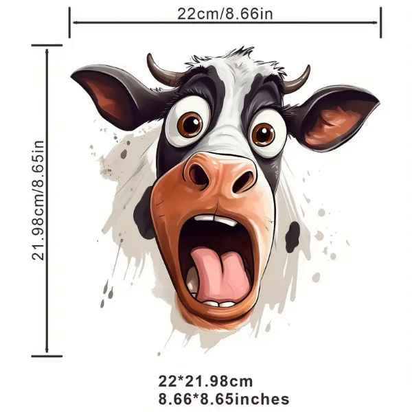 Nažehlovací obrázek Kráva 