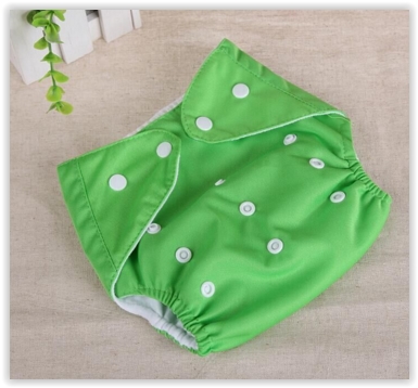 Kalhotkové plenky zelené