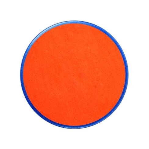 Barva na obličej 18ml- oranžová-odstín "Dark Orange"