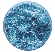 Třpytivý gel 12ml- modrý světlý