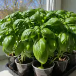 Um manjericão exuberante no peitoril da janela, sem colheita fastidiosa e raízes danificadas um-manjericao-exuberante-no-peitoril-da-janela-sem-colheita-fastidiosa.png